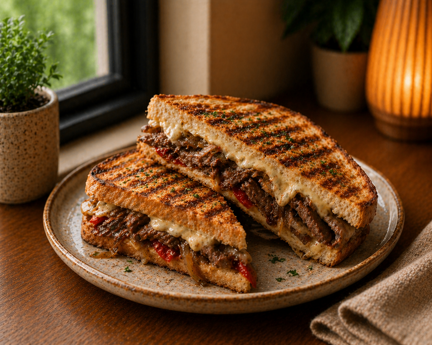 Grilled Beef Sandwich